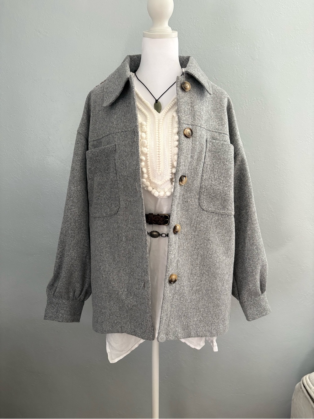 New In Shacket - Picture 2 of 5